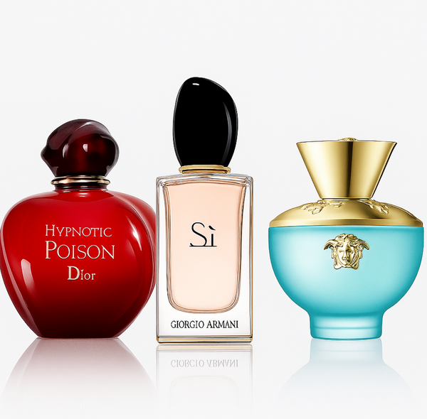 ✨ Dior HYPNOTIC POISON, Giorgio Armani SÌ e Versace DYLAN TURQUOISE🏆