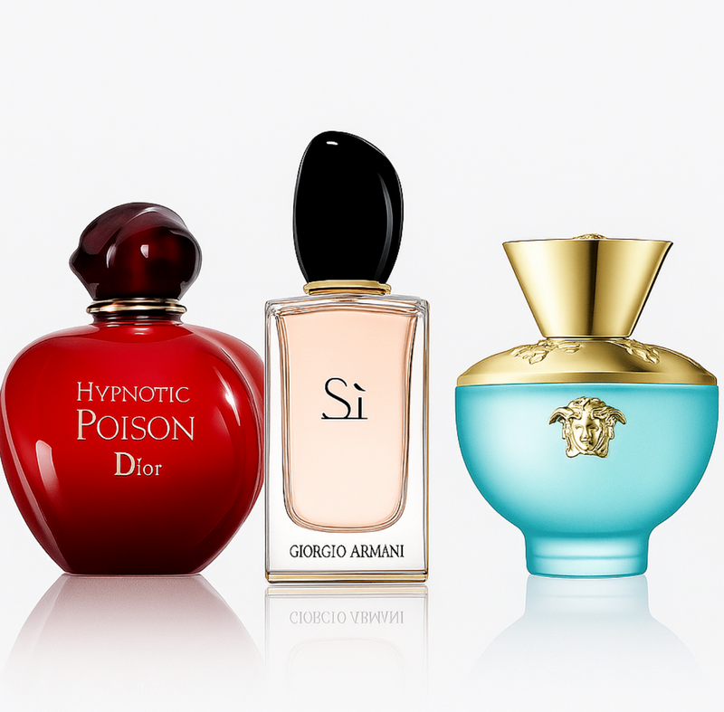 ✨ Dior HYPNOTIC POISON, Giorgio Armani SÌ e Versace DYLAN TURQUOISE🏆