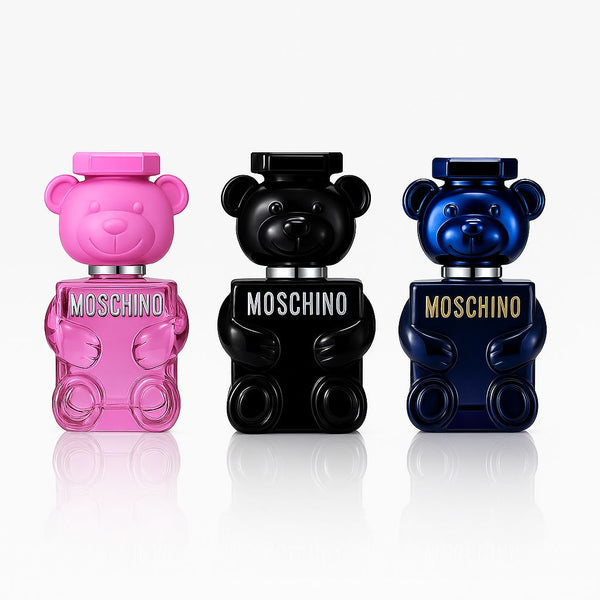 ✨ TRIO - MOSCHINO BUBBLE GUM ,MOSCHINO TOY PEARL, MOSCHINO TOY BOY 🏆