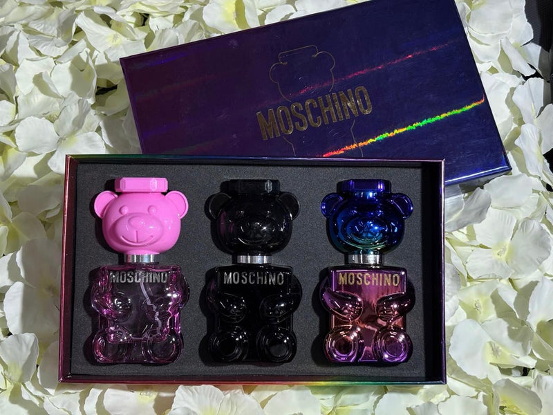 ✨ TRIO - MOSCHINO BUBBLE GUM ,MOSCHINO TOY PEARL, MOSCHINO TOY BOY 🏆