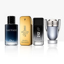 🏆 4 PERFUMES SAUVAGE, ONE MILLION, INVICTUS, 212 VIP BLACK MAS 1 PERFUMERO RECARGABLE  🏆