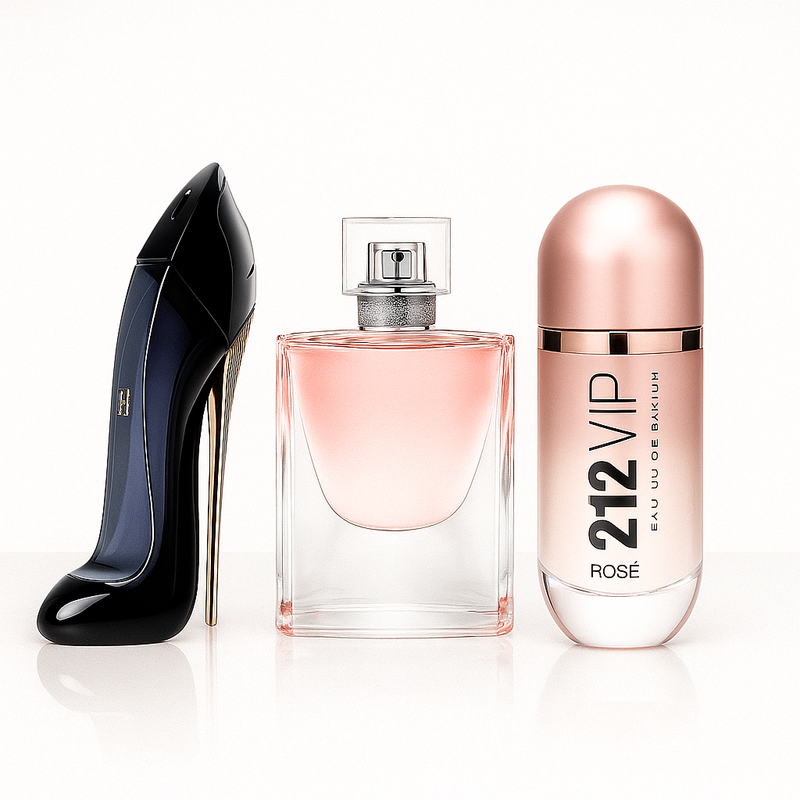 ✨ Carolina Herrera GOOD GIRL, Lancôme LA VIE EST BELLE e Carolina Herrera 212 VIP ROSÉ 🏆